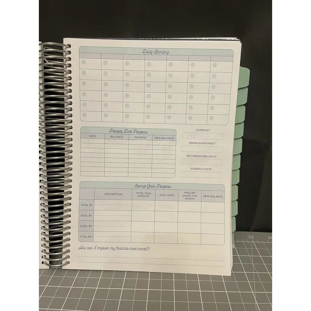 The Budget Mom Live Rich Planner Monthly Budget Calendar Personal Finance